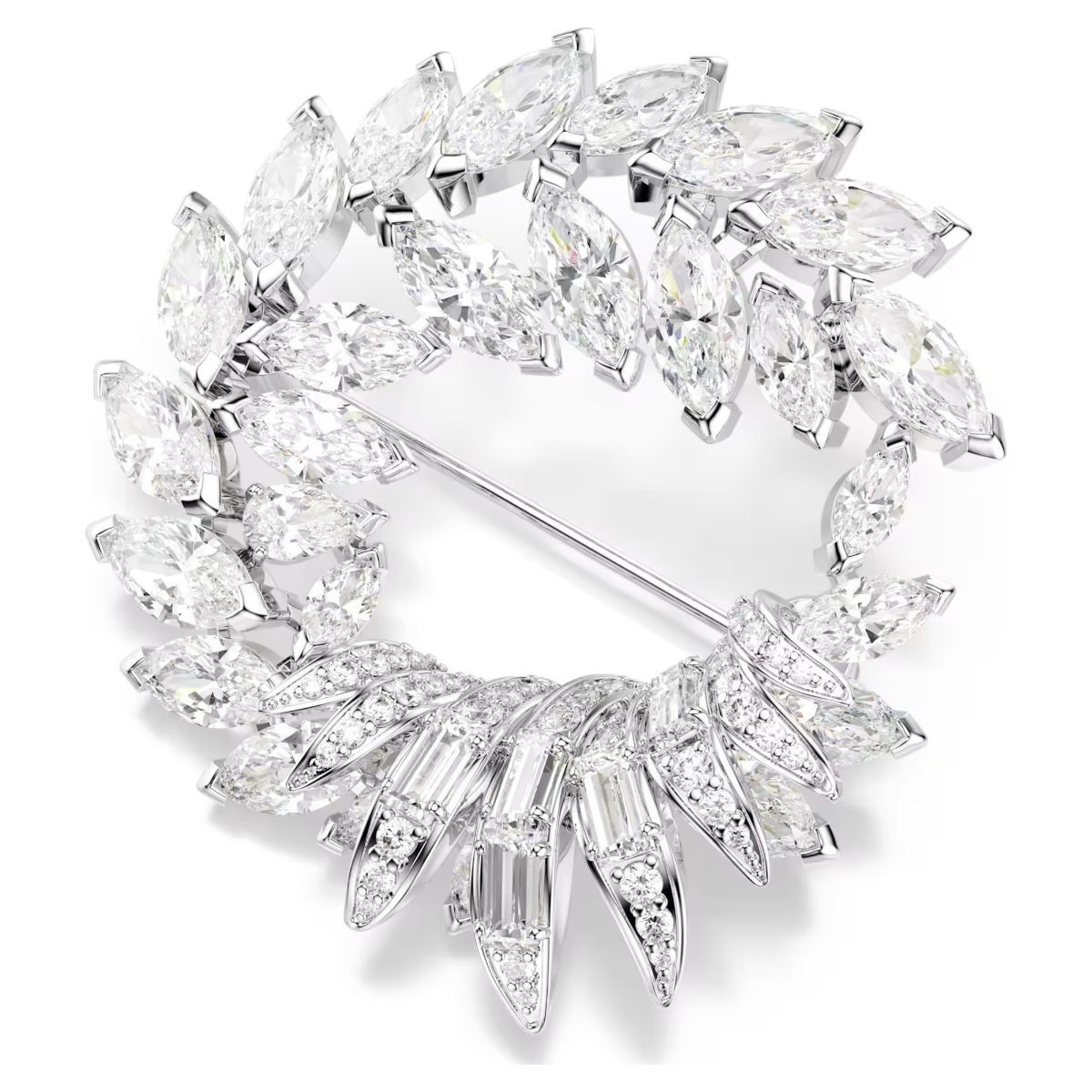SWAROVSKI CRYSTAL MESMERA BROOCH WHITE 5754566.NEW IN BOX