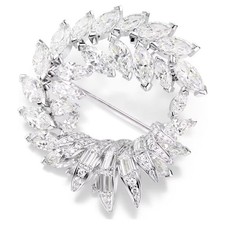 SWAROVSKI CRYSTAL MESMERA BROOCH WHITE 5754566.NEW IN BOX