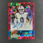 2025 Topps Chrome Keon Coleman Red Refractor (RAW)