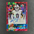 2025 Topps Chrome Keon Coleman Red Refractor (RAW)