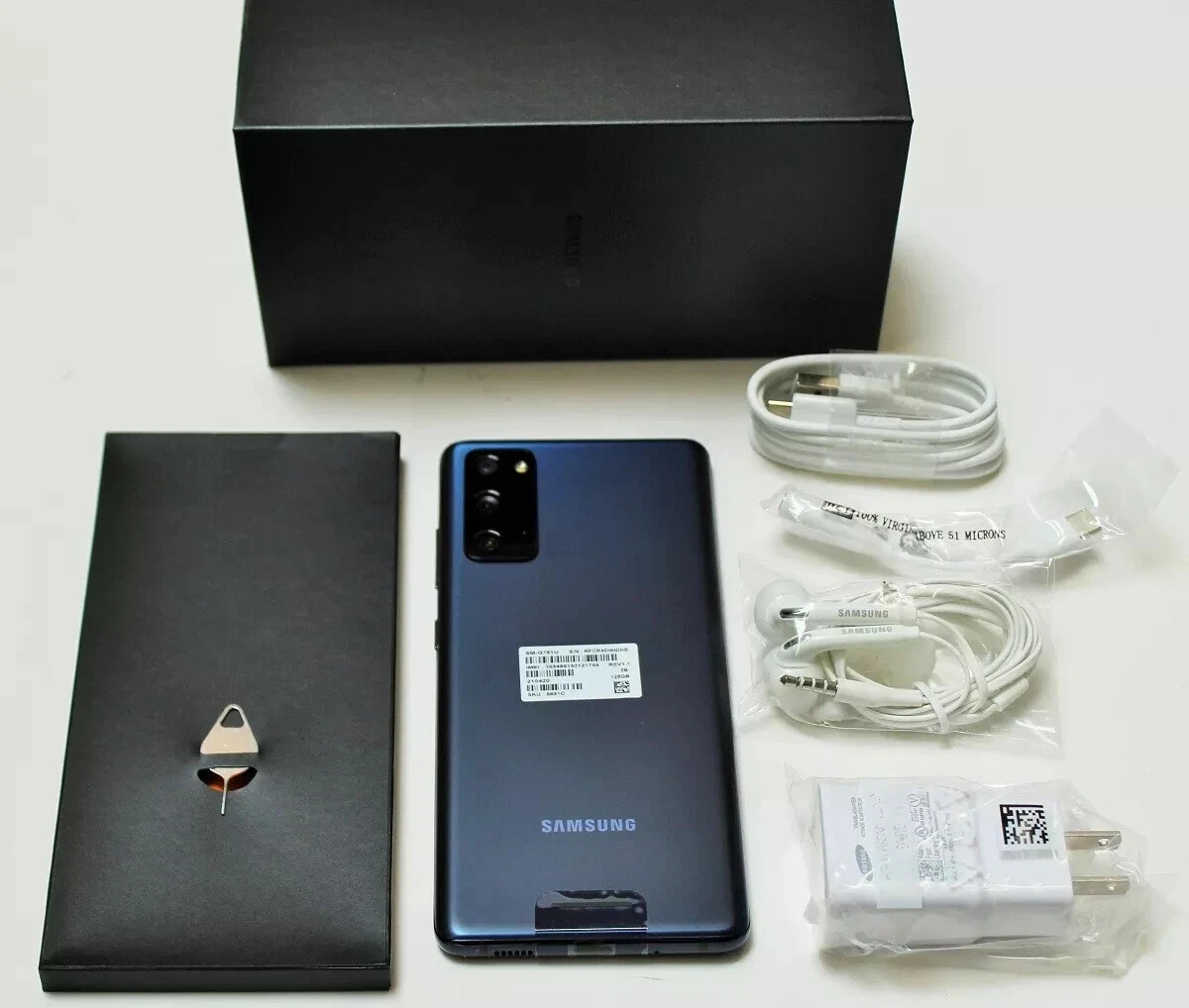Samsung Galaxy S20 FE 5G SM-G781U 128GB UW Blue (Verizon UNLOCKED