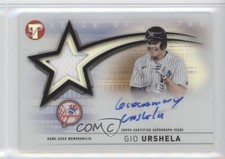 2022 Topps Pristine Slice of the Star Relics Gio Urshela #SSAR-GU Auto 16hd