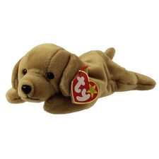 TY Beanie Baby - FETCH the Dog (8.5 inch) - MWMTs Stuffed Animal Toy