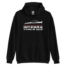 Premium Hoodie For Integra Type-R DC2 1995-1998 Car Owners Birthday Gift