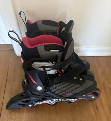 Rollerblade Zetrablade W Women s Inline Skates Black/Gray/Pink US 8