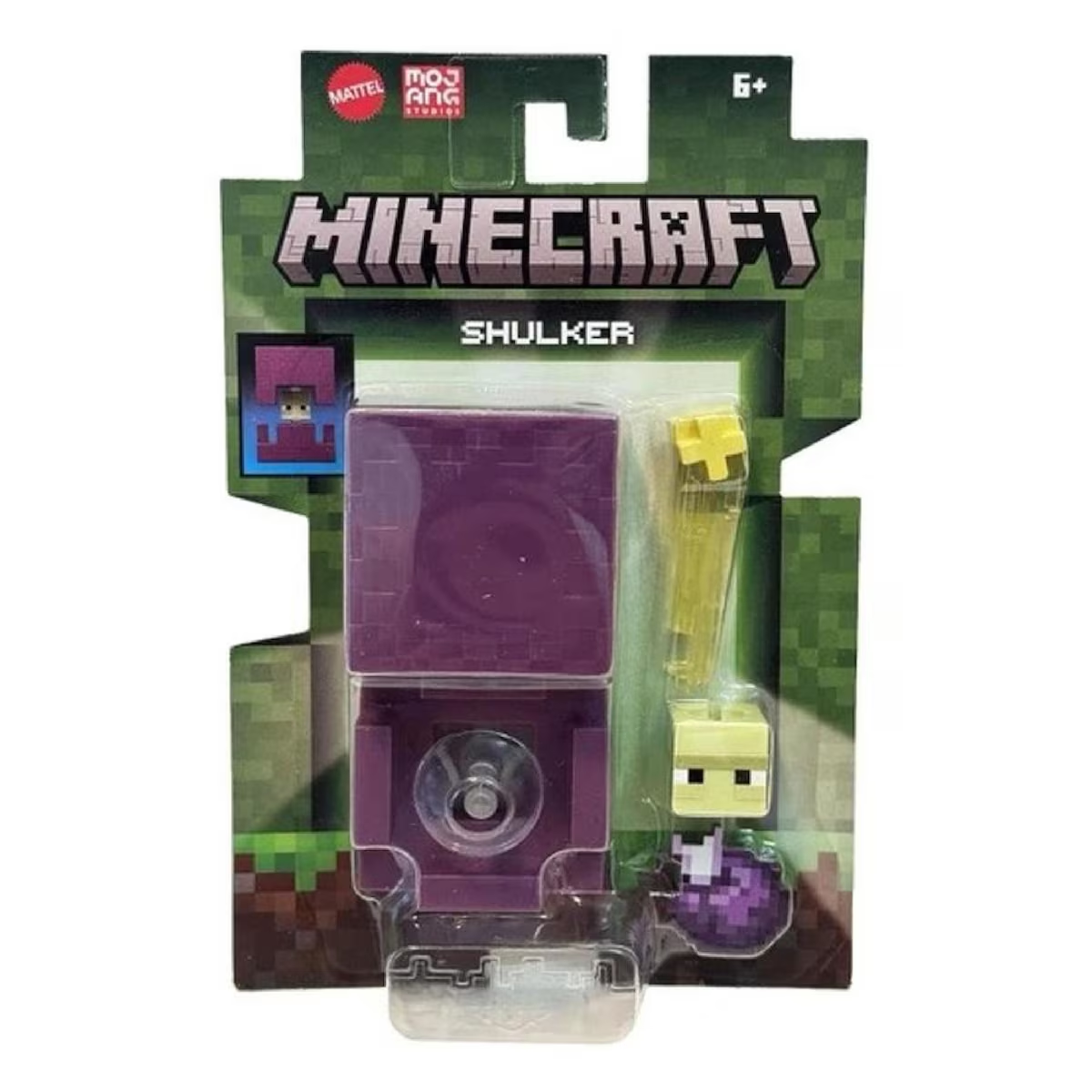 Minecraft Shulker & Accessories Action Figure Toy Mattel Mojang [NEW SEALED BOX]