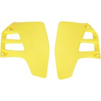 Suzuki RM 125-92 / RM 250-89/92 - Paar KüHlerlüFtungsgitter UFO Gelb - SU02909-1