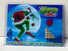 THE GRINCH (2000) Movie Prop - Santa suit swatch - production prop used