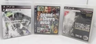 PS3 Action/Adventure Game Bundle of 3: Medal of Honor, Grand Theft Auto IV, Etc.
