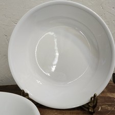 3 Corelle WINTER FROST WHITE 20 oz Shallow Pasta/Soup/Salad Bowls 8-1/2" Set