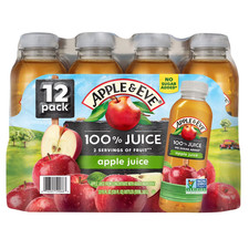Apple Eve 100 Apple Juice, 10 fl oz, 12 Pack Box