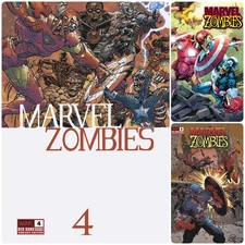 MARVEL ZOMBIES: RED BAND #4 **COVER SELECT** OPEN PRESALE 12/24/25