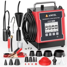 ANCEL L5000 PRO LCD Car Leak Detector Built-In Pump Pressure Decay & Vacuum Test