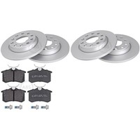 ABS Bremsscheiben 245Mm + BelÄGe Hinten Passend FüR Audi A4 8E B6 B7 + Exeo 3R