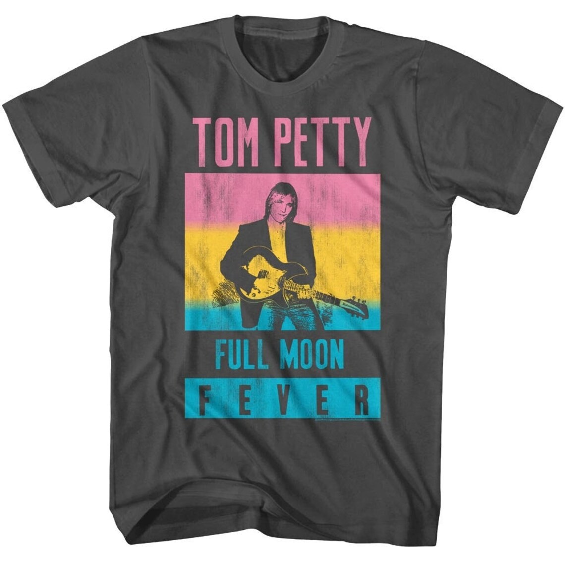 Tom Petty T Shirt Full Moon Fever Rock Concert Vintage Graphic Tees-image