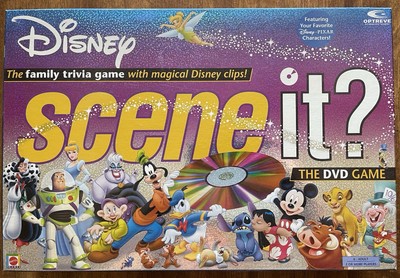 Disney Scene It? The DVD Game - Deluxe Edition - Complete - Very Good Condition