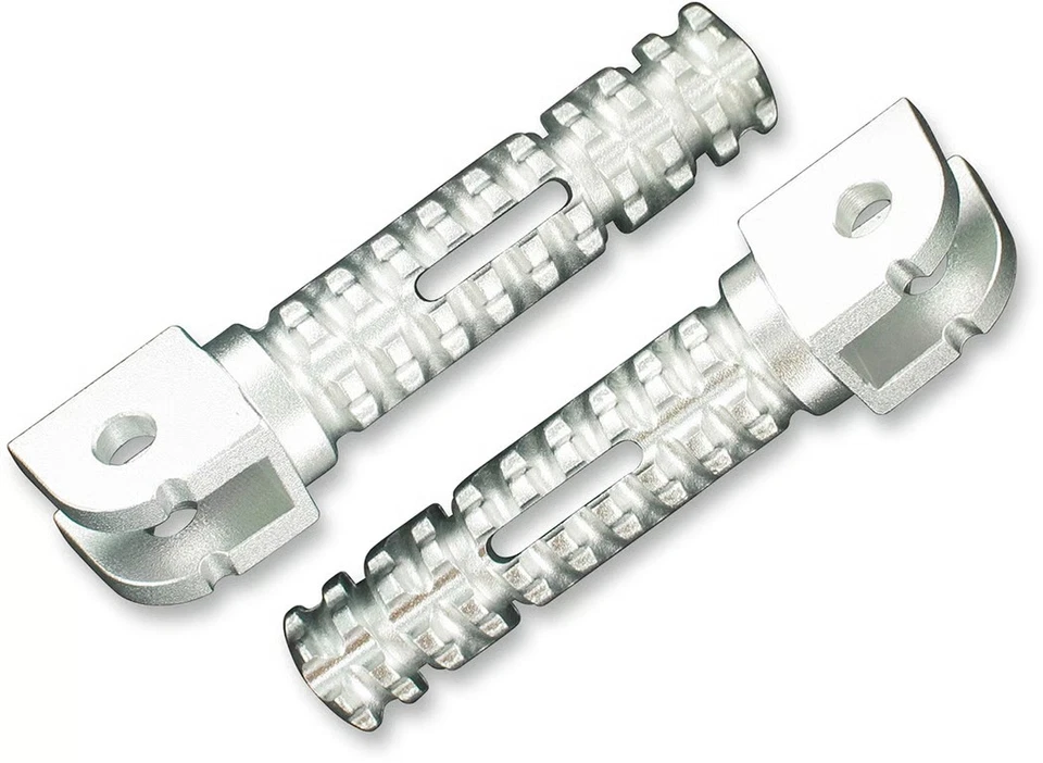 PSR SBK Pegs for OEM Footrest - Rider - Silver Motorcycle Street Bike 1620-0984 - Image 2 of 4