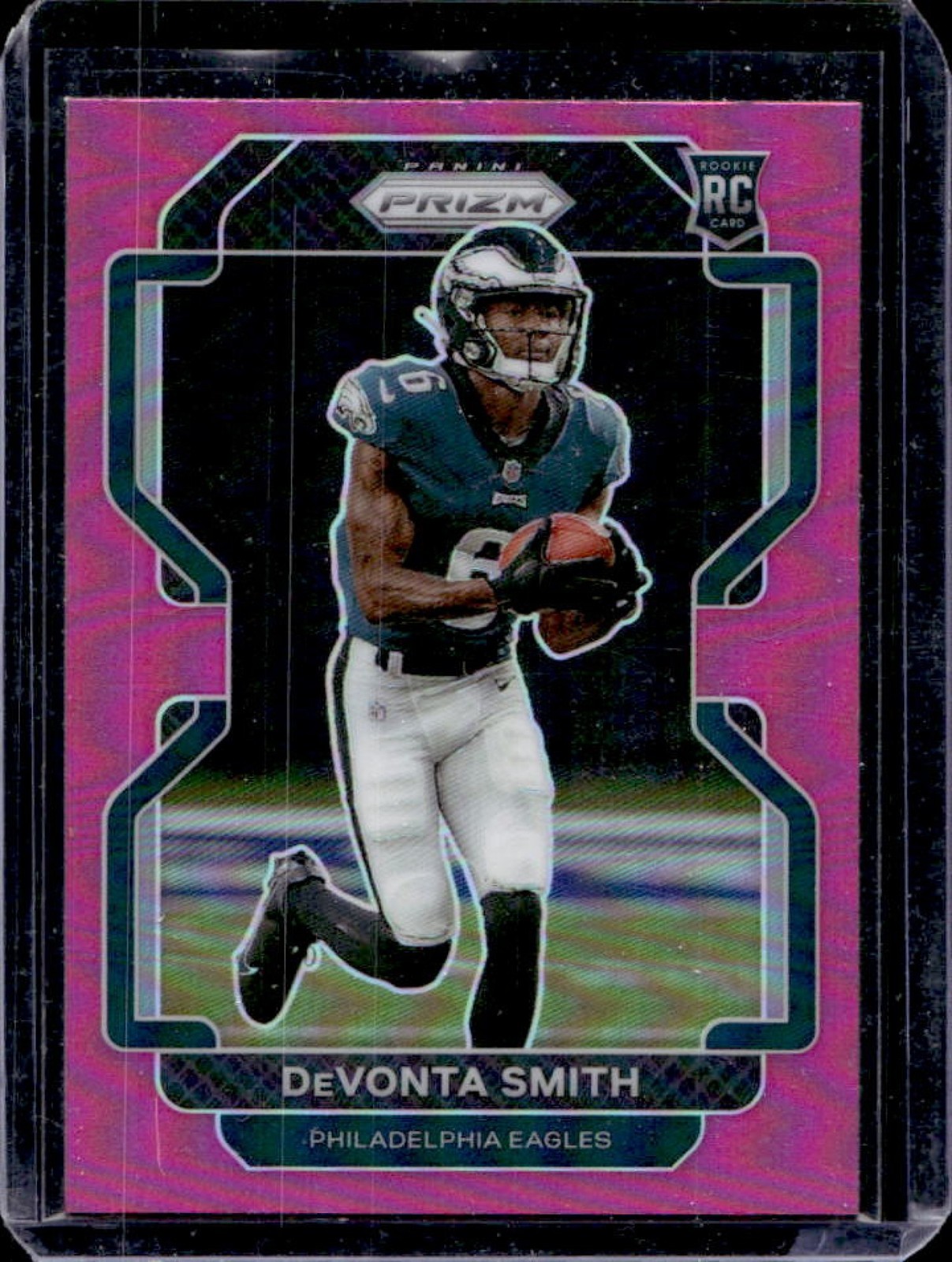2021 Prizm DeVonta Smith RC Pink Rookie #335 Eagles