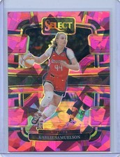 2024 Panini Select WNBA KARLIE SAMUELSON #99 CONCOURSE PINK ICE PRIZM MYSTICS