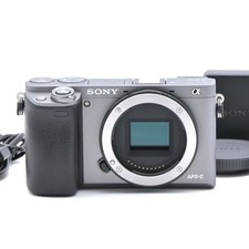 SONY A6000 Body Graphite Gray ILCE-6000 SC 19819 Top Mint US Stock