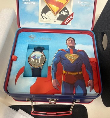 [IN STOCK] Superman × Fossil Limited METROPOLIS Quartz Watch Hero Set 2025 New