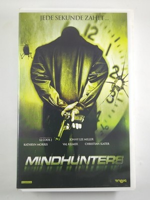 Mindhunters (VHS) Kassette, Gebr. - Val Kilmer, LL Cool J, Christian Slater