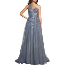 Gianni Bini Sequin Floral Corset Halter Fairy Whimsygoth Prom Dress Juniors 9