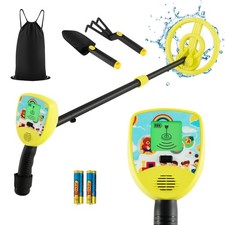 Topbuy Detector for Kids Waterproof Kids Metal Detector w/LCD Display High