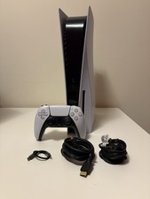 Sony PlayStation 5 Disc Edition 1 Controller And Cables - FULLY WORKING