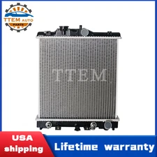1290 Radiator For 1992-1998 1999 2000 Honda Civic DX EX LX del Sol 1.5L 1.6L