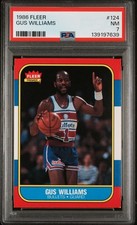 1986-87 Fleer #124 Gus Williams PSA 7