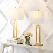 JONATHAN Y Vintage Sabrina LED Table Lamp
