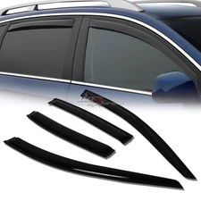 FOR 07-10 ELANTRA SMOKE TINT WINDOW VISOR SHADE/VENT WIND/RAIN DEFLECTOR