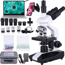 Professional Trinocular Microscope 40X 5000X USB