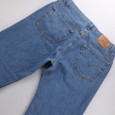 Levis 505 Regular Fit Straight Leg Jeans Mens 38x30 Medium Wash USA Vintage Y2K