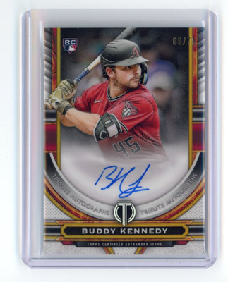 2023 Topps Tribute #TA-BK Buddy Kennedy Arizona Diamondbacks On Card Auto /75