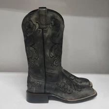 Shyanne Lasy Western Boot Black Women's Size 6M