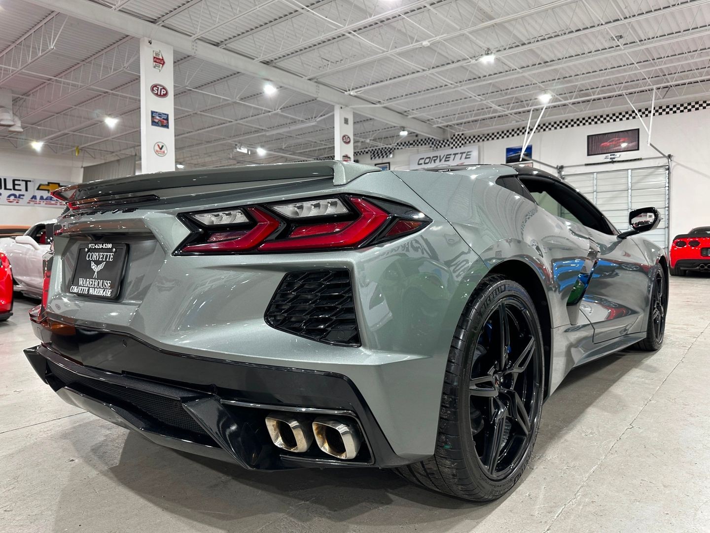2024 [GXA] Sea Wolf Gray Tricoat Chevrolet Corvette   | C8 Corvette Photo 4