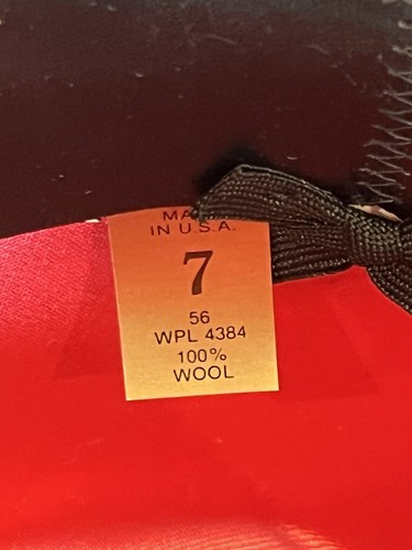 Eddy Bros Rogo II Größe 7 Cowboyhut schwarz 100 % Wolle hergestellt in den USA - Bild 10 von 12