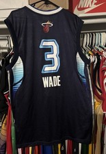 Dwyane Wade 2009 NBA ALL STAR GAME Jersey Men L Adidas Vintage Flash HWC #3 HEAT