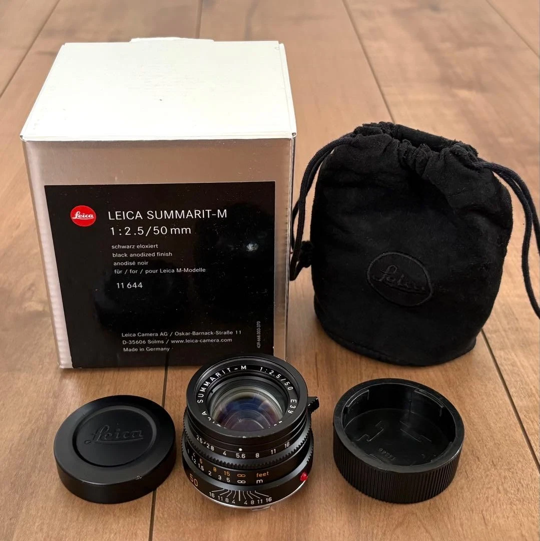 Leica SUMMARIT-M 50mm Focal Camera Lenses for sale - eBay
