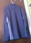 Woolrich Men's L Gray/Blk Sweater 1/2 Zip Mock Neck Fleece Outdoor Jacket EUC — photo 3