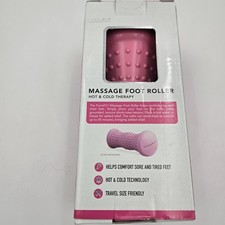 FormFit Massage Foot Roller Hot and Cold Therapy Pink Travel Size