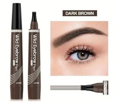4 Tip Waterproof Eyebrow Pen Microblading Liquid Brow Pencil 5 Colors