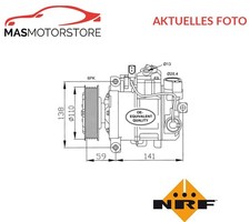 KOMPRESSOR KLIMAANLAGE NRF 32229 A FÜR AUDI A4,A6,B6,C5,B7 1.8L,2L,1.6L,3L
