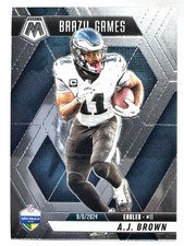 AJ BROWN Eagles 2025 Panini Mosaic INTERNATIONAL GAMES BTAZIL GAMES Card #266
