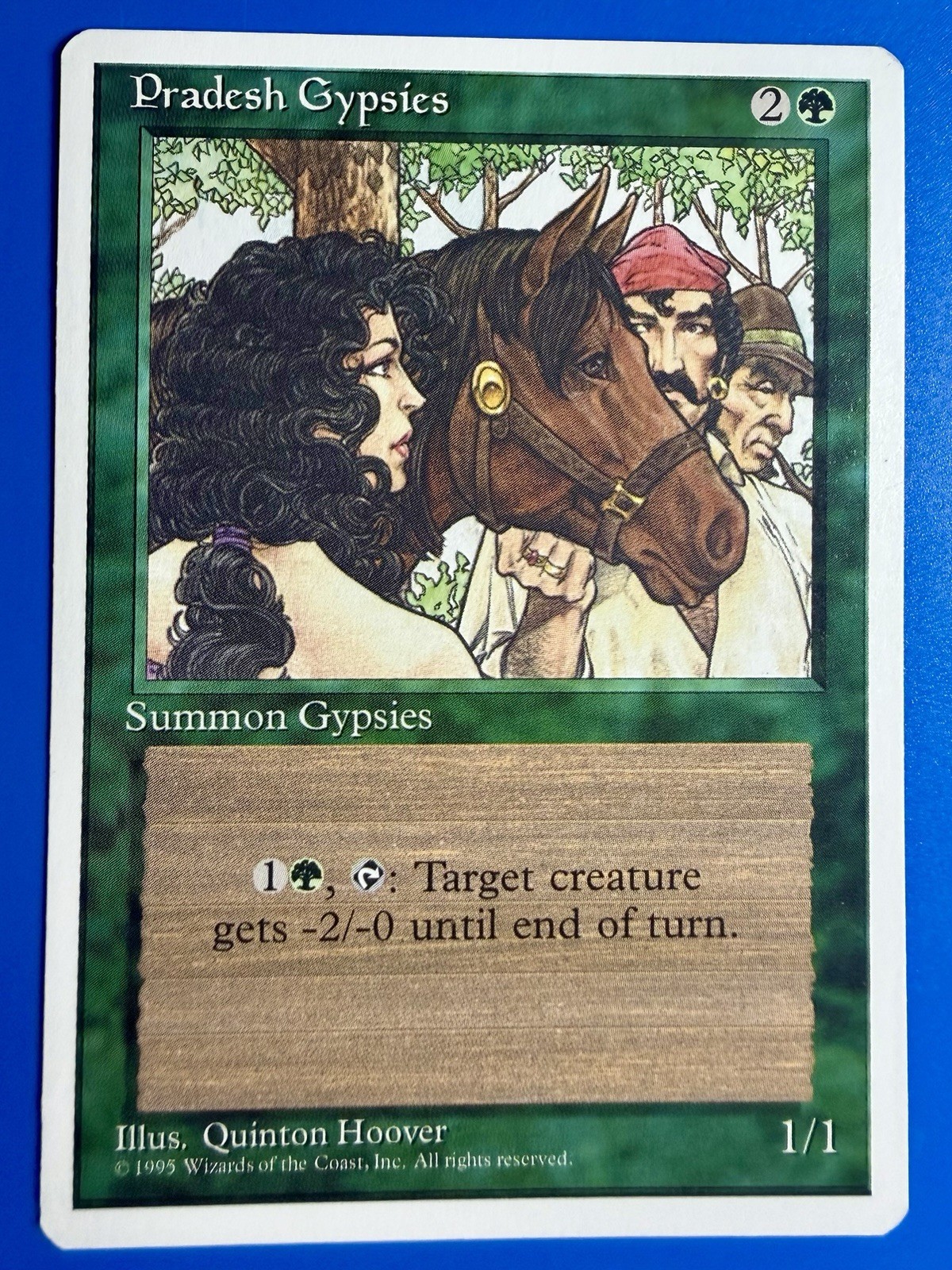 1 BANNED MTG | Pradesh G | Fourth Edition | 1995 | Magic The Gathering |NM