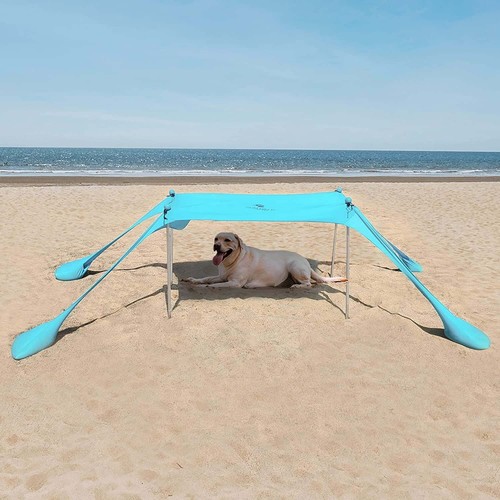 Baby Pop-up Beach Tent, 2.60' x 2.60', Turquoise
