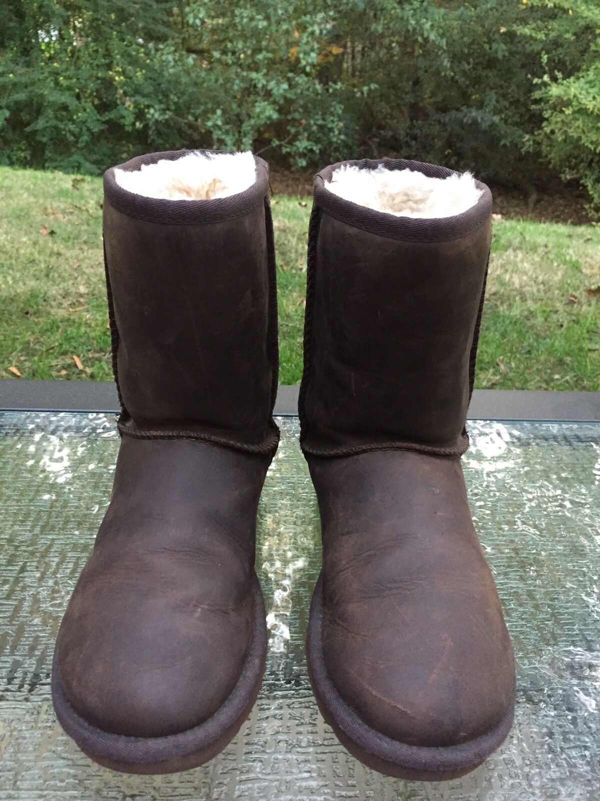 classic short leather boot