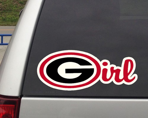 Georgia Girl - Georgia Bulldogs Decal Custom Logo vinyl decal sticker Pick Size - Bild 10 von 11